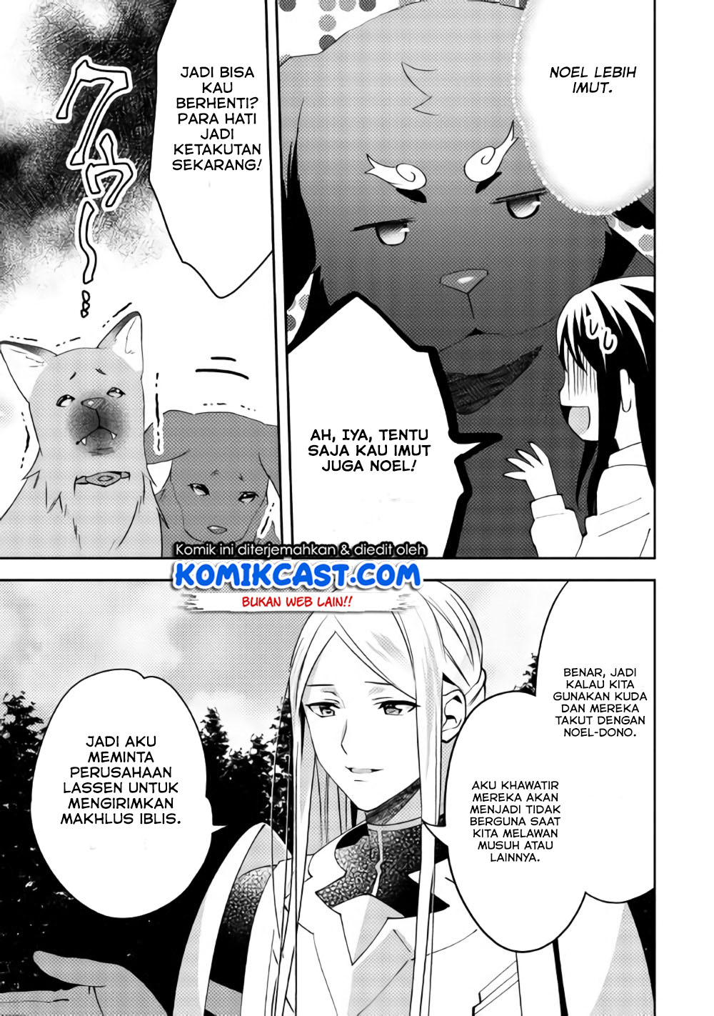 Isekai de “Kuro no Iyashi Te” tte Yobareteimasu Chapter 40 Bahasa Indonesia